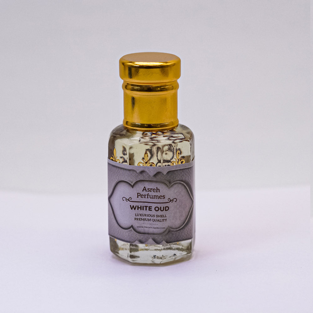 White Amber, White Oud & White Musk 12ml each, pack of 3 - Asreh Premium Quality Attar