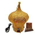 Electrical Bakhoor Burner & 50g Fragrance Paste - Golden