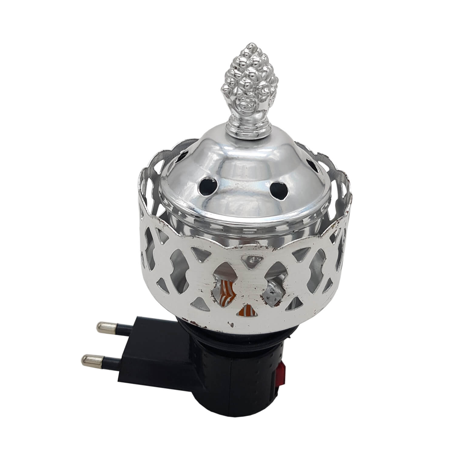 Exclusive Electrical Bakhoor Burner Silver