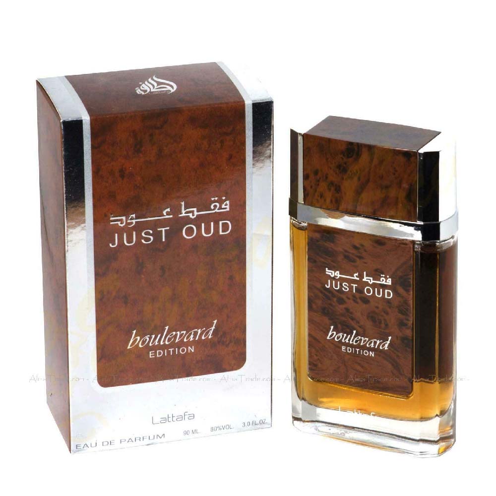 Lattafa Just Oud Boulevard Edition Eau De Parfum For Unisex