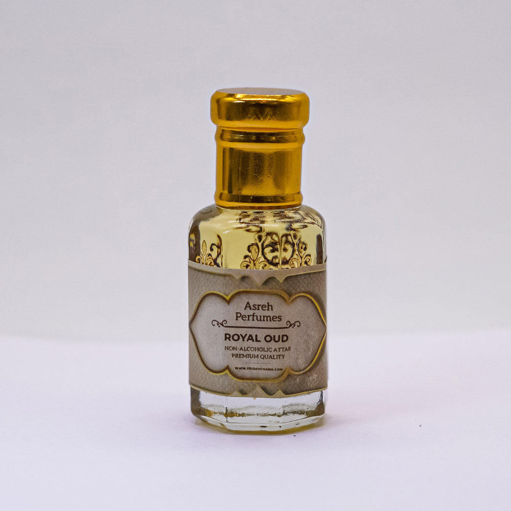 Royal Oud, Dehnul Oud & Amber Oud 12ml Each, Pack Of 3 - Asreh Premium Quality Attar
