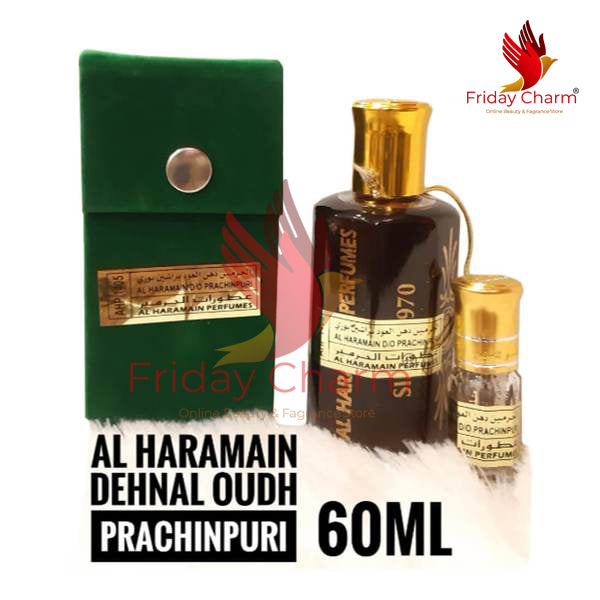 Al Haramain Dehnal Oud Prachinpuri Attar - 60ml