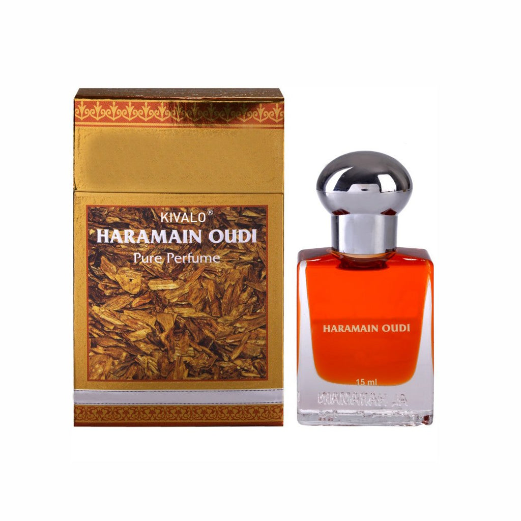 Al Haramain Oudi & Firdous Fragrance Pure Original Roll on Perfume Oil Pack of 2 (Attar) - 2 x 15 ml