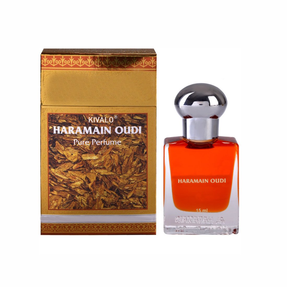 Al Haramain Oudi & Firdous Fragrance Pure Original Roll on Perfume Oil Pack of 2 (Attar) - 2 x 15 ml