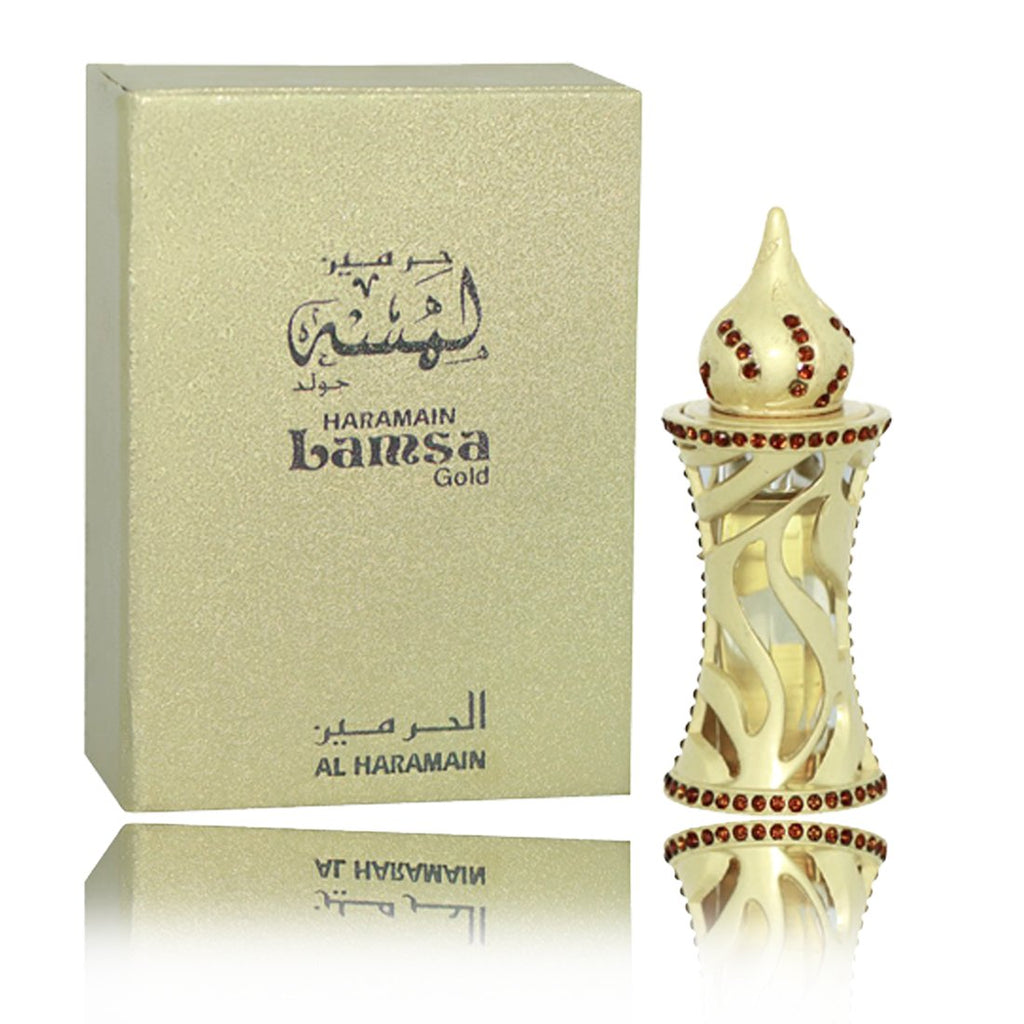 Al Haramain Lamsa Gold Attar - 12 ml