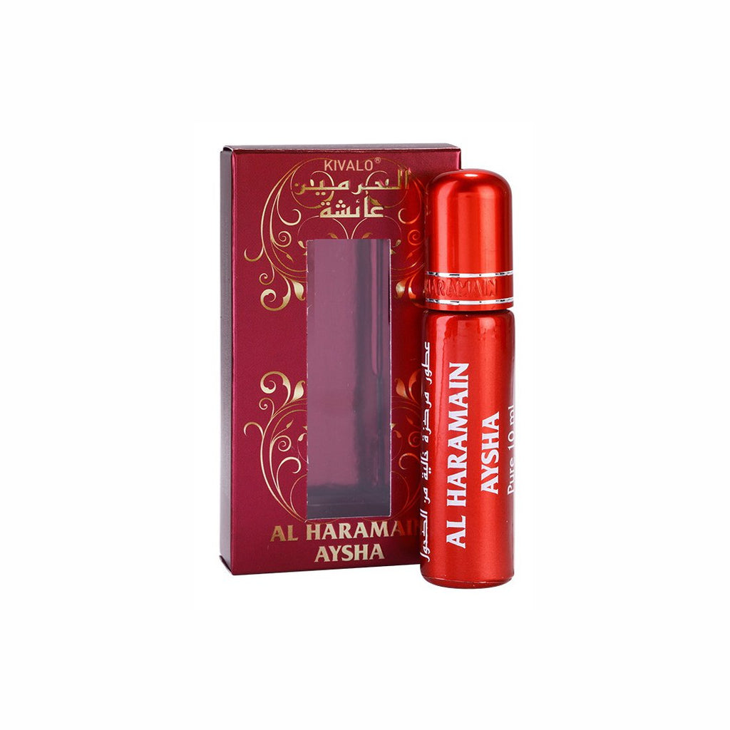 Al Haramain Aysha Roll On Attar - 10ml