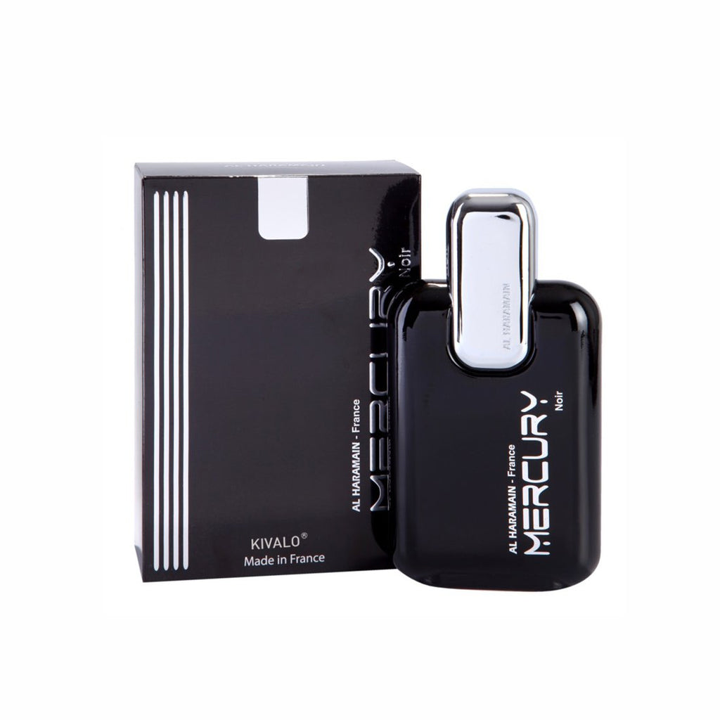 Al Haramain Mercury Noir Perfume Spray - 100 ml