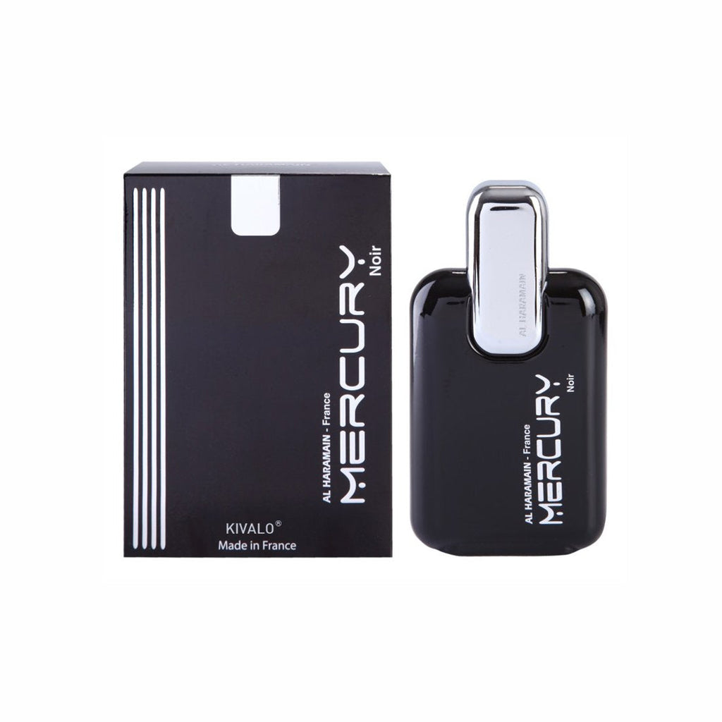 Al Haramain Mercury Noir Perfume Spray - 100 ml
