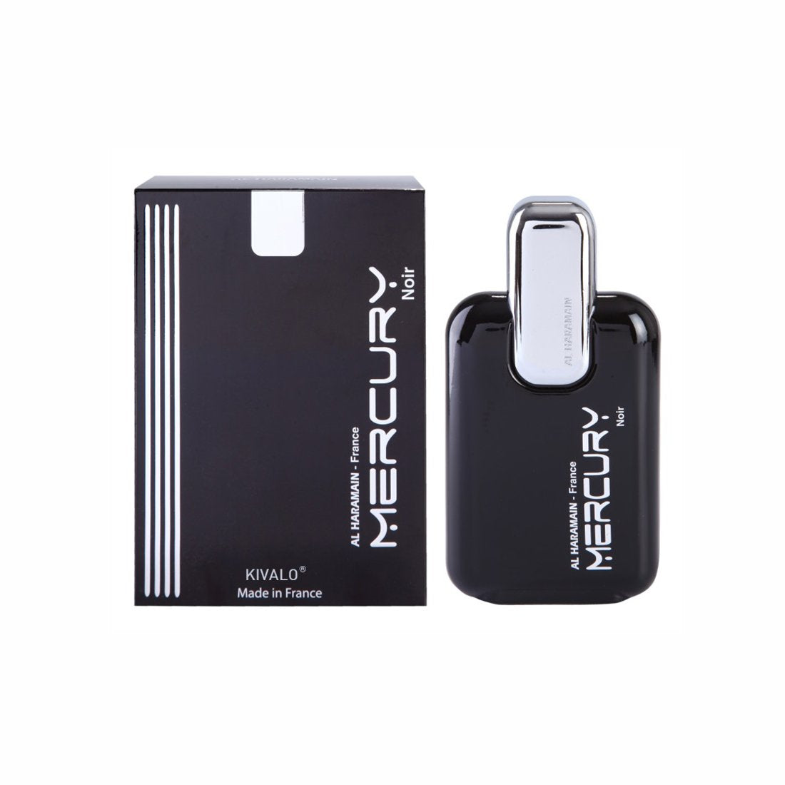Al Haramain Mercury Noir Perfume Spray - 100 ml