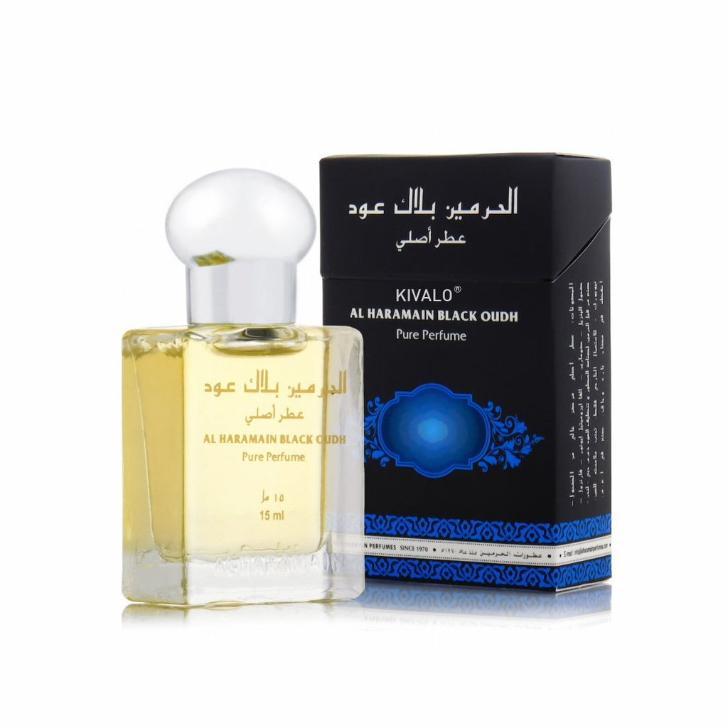 Al Haramain Black Oudh & Musk Roll on Pack of 2 Attar - 2 x 15ml