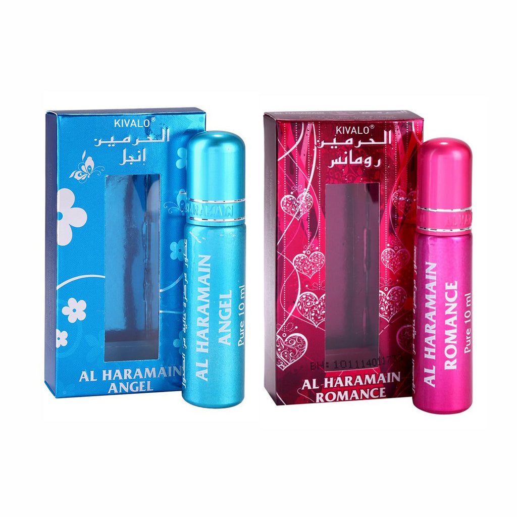 Al Haramain Anjel & Romance Roll On Attar Pack of 2 x 10ml