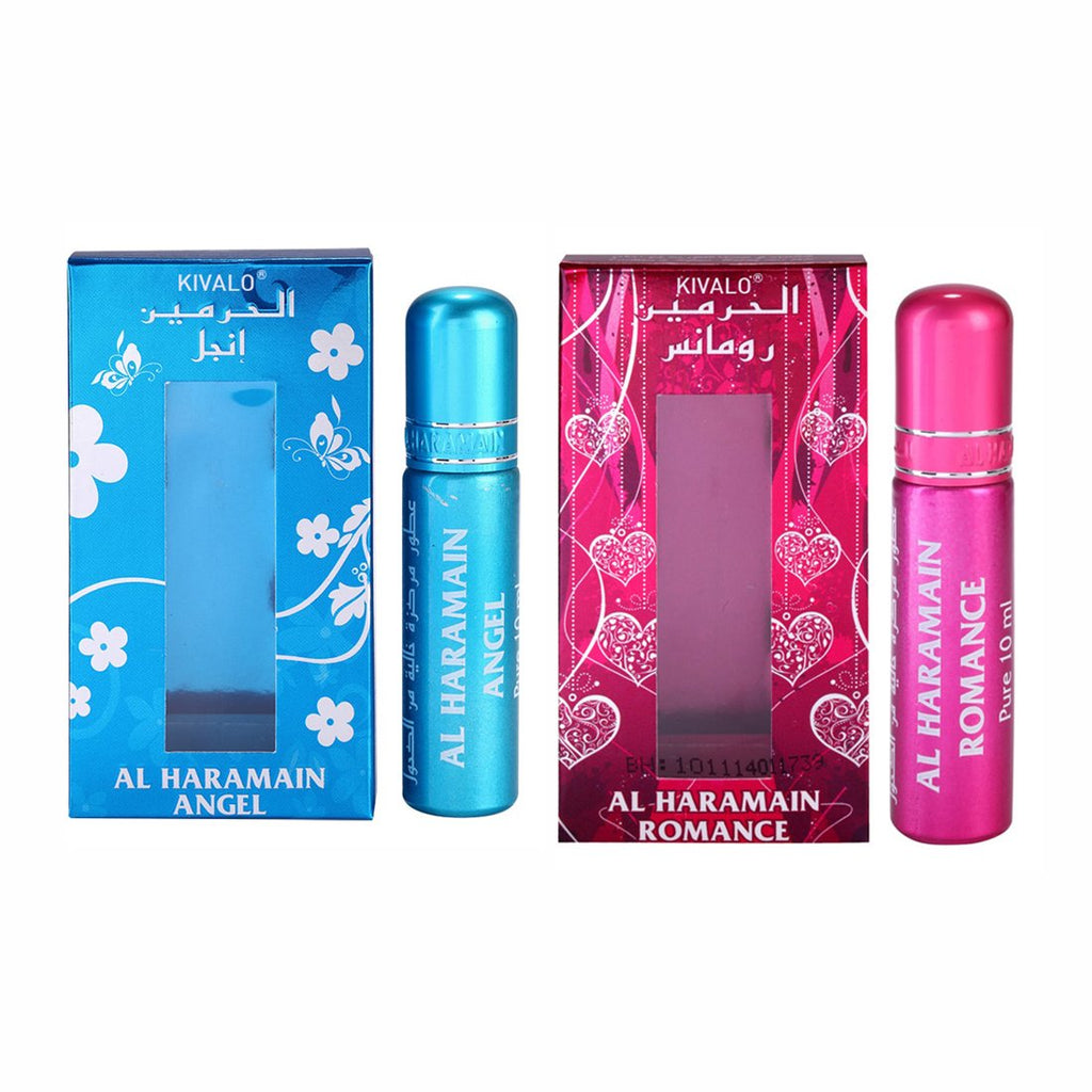 Al Haramain Anjel & Romance Roll On Attar Pack of 2 x 10ml