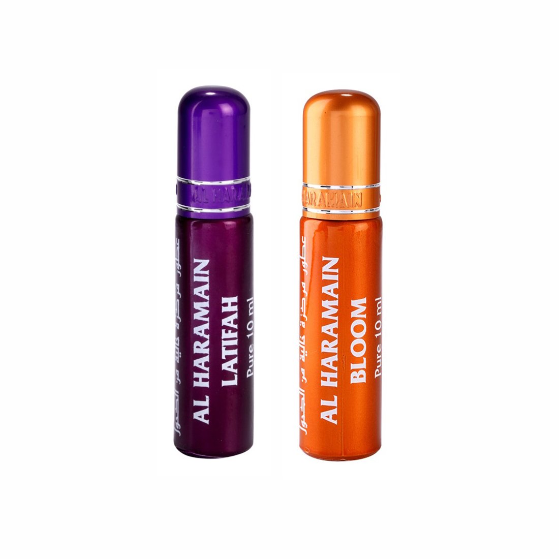 Al Haramain Latifah & Bloom Fragrance Pure Original Roll On Attar Combo Pack of 2 x 10 ml