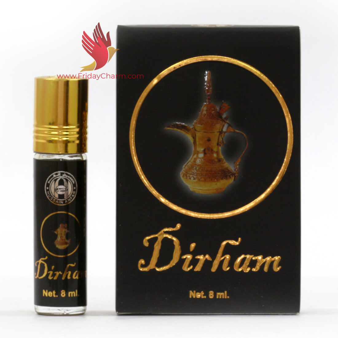 Anfar Dirham, White Musk & Mubhakar Roll On Attar  Pack Of 3 - 8ml