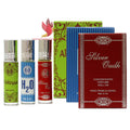 Anfar Silver Oudh, H2O & Al Mizyaan  8ml Roll on Attar Pack Of 3