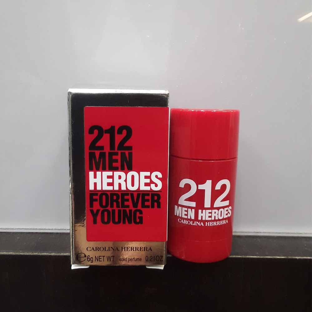 Carolina Herrera 212 Man Heroes Forever Young Mini Solid Perfume 6gm