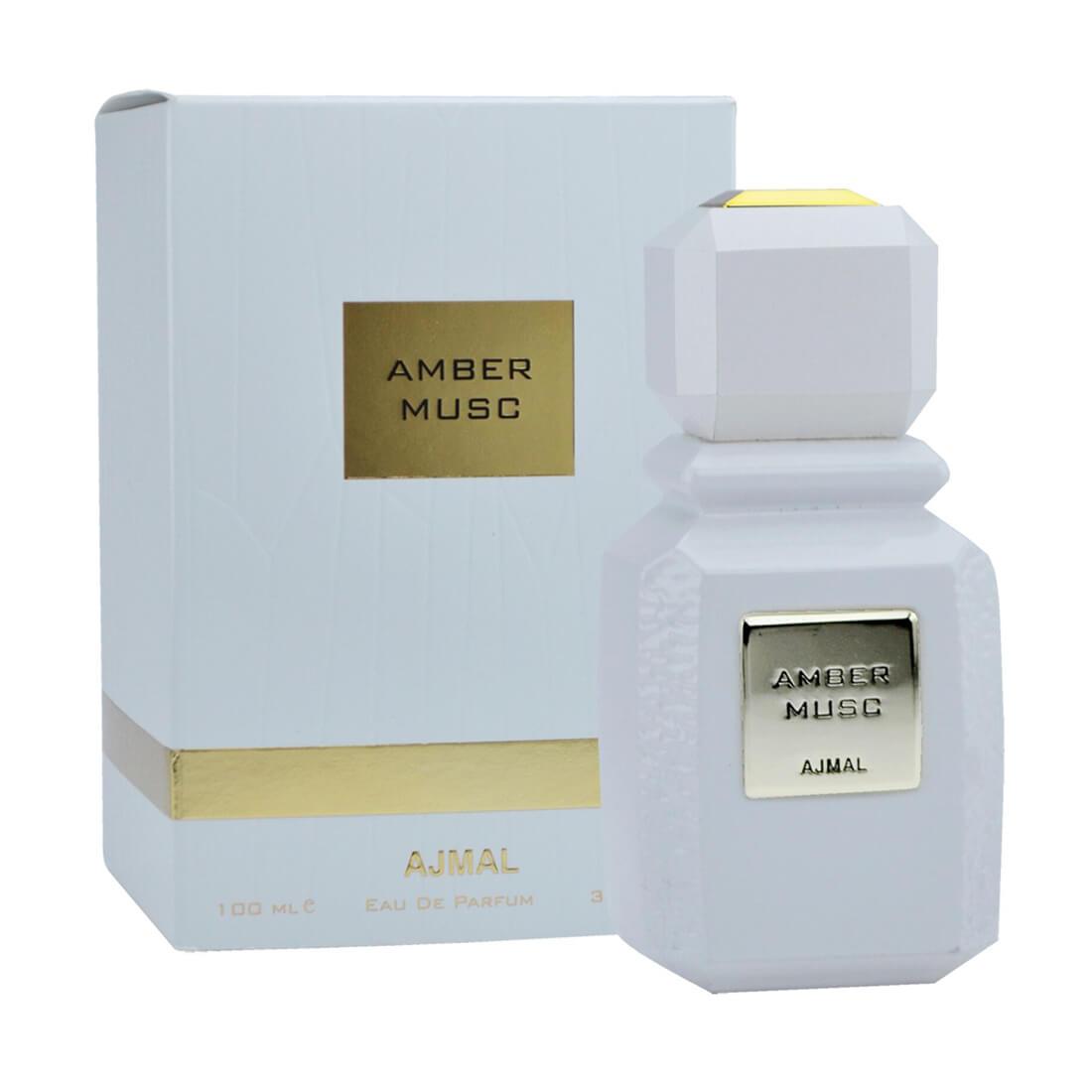 Ajmal Amber Musc EDP 100ml Woody Perfume For Unisex