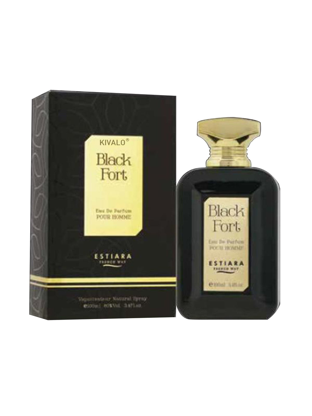 Estiara Black Fort Pure Original Eau De Perfume (Spray) - 100 ml