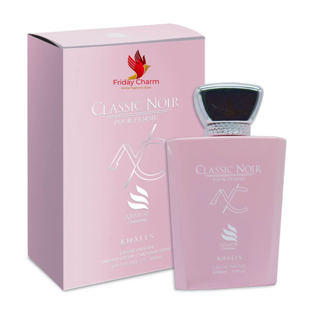 Khalis Classic Noir Women Fragrance Spray - 100 ml