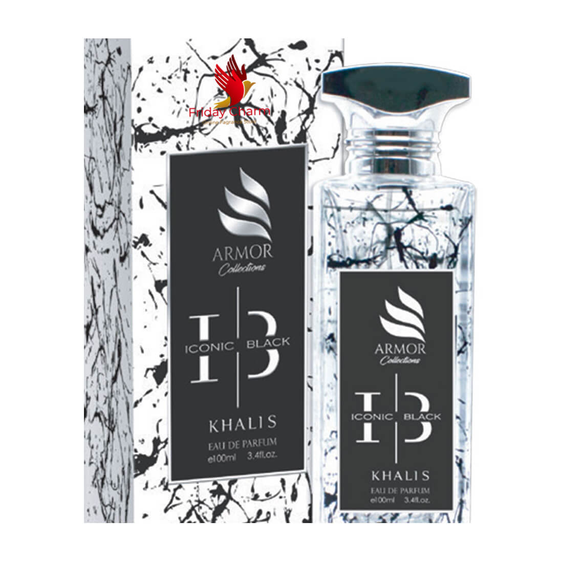 Khalis Iconic Black Fragrance Spray - 100 ml