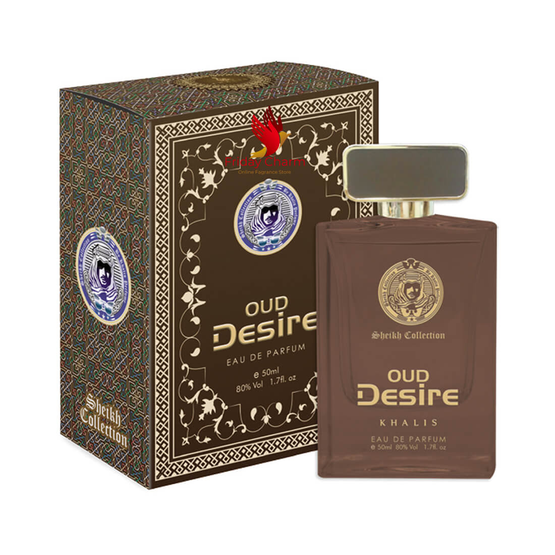 Khalis Oudh Desire Fragrance Spray - 50ml