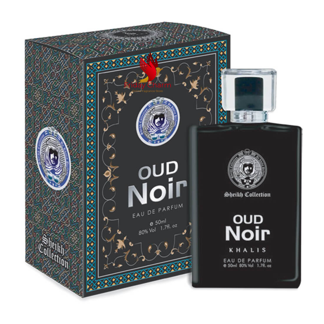 Khalis Oudh Noir Fragrance Spray - 50ml