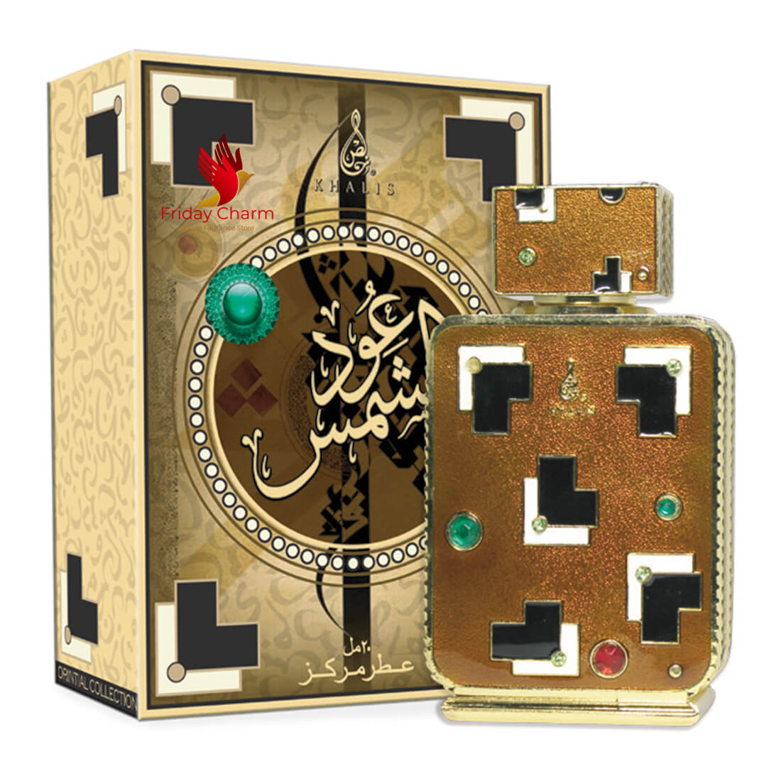 Khalis Oudh Al Shams Attar - 20ml