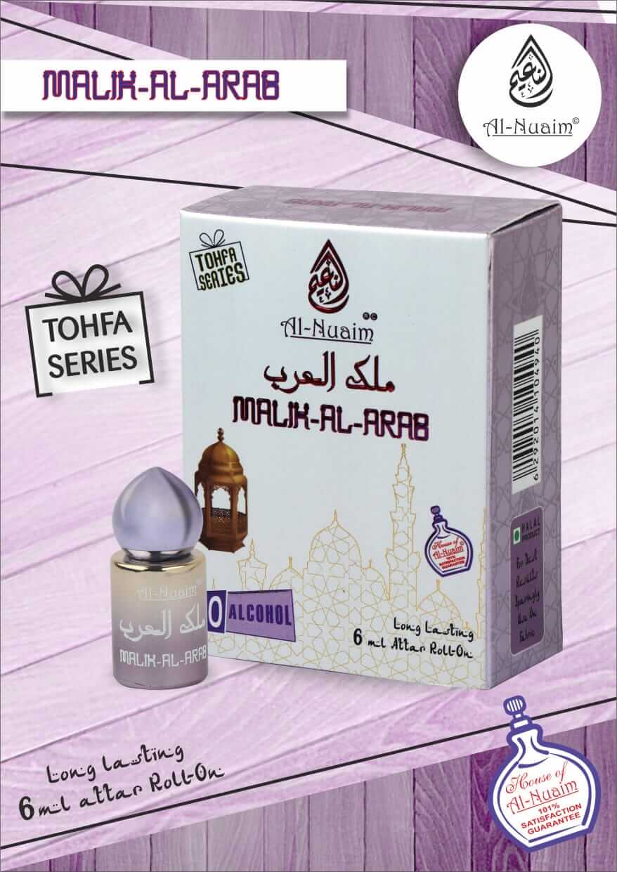 Al Nuaim Malik-Al-Arab Attar 6ML Tohfa Series