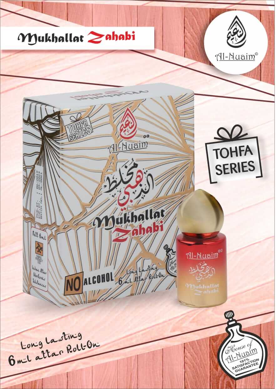 Al Nuaim Mukhallat Zahabi Attar 6ML Tohfa Series