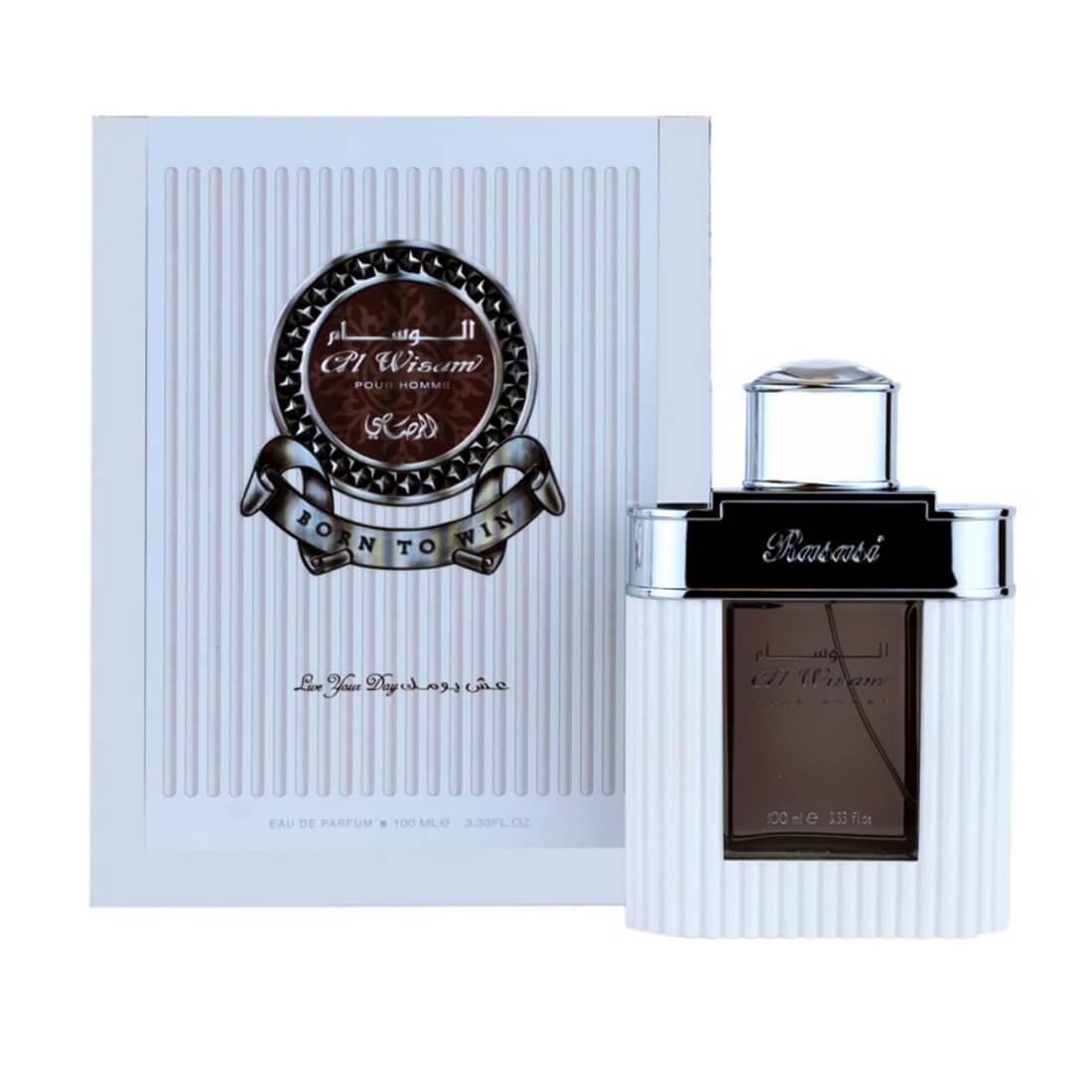 Rasasi Al Wisam White Eau De Parfum - 100ml
