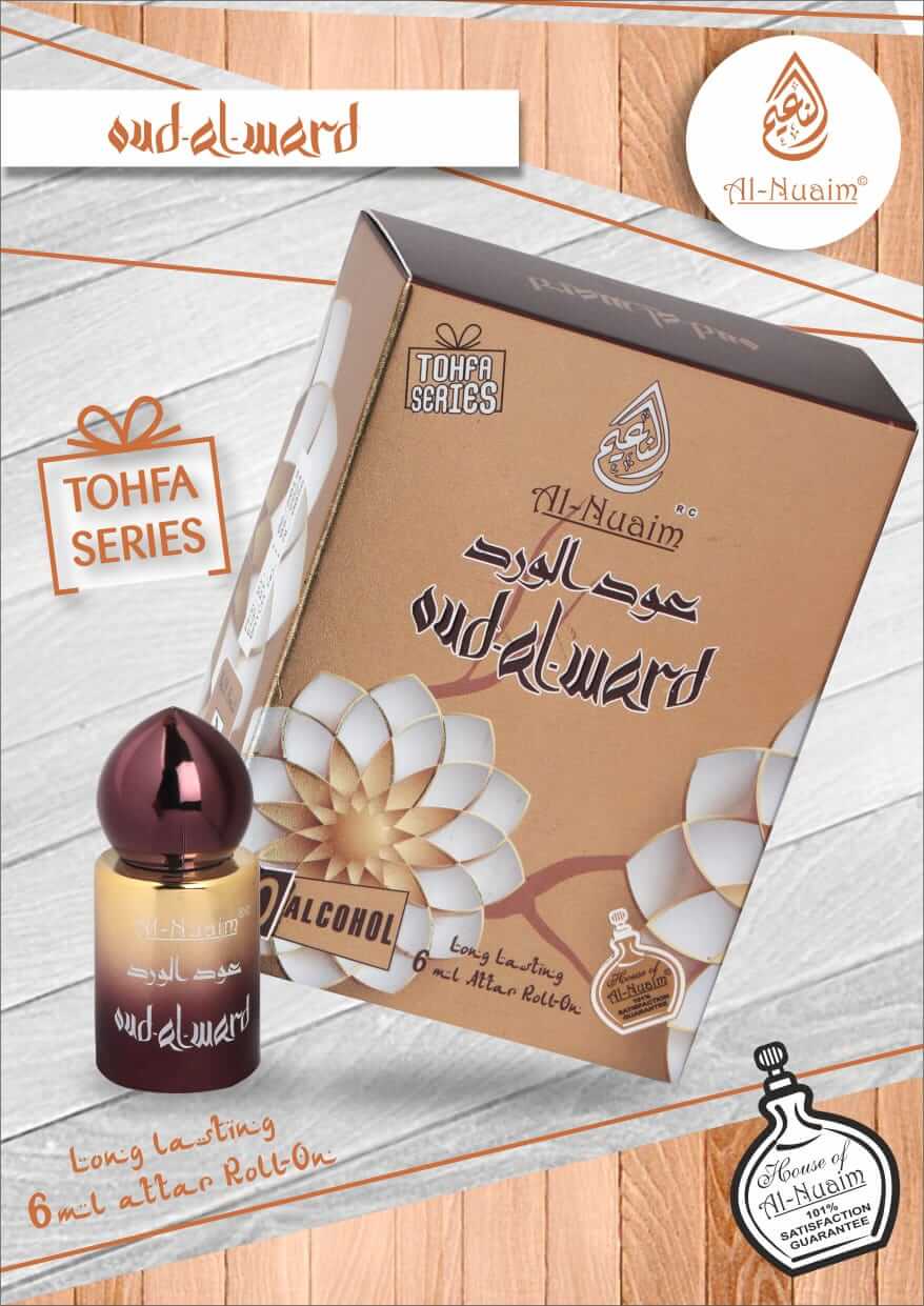 Al Nuaim Oud Al Ward Attar 6ML Tohfa Series