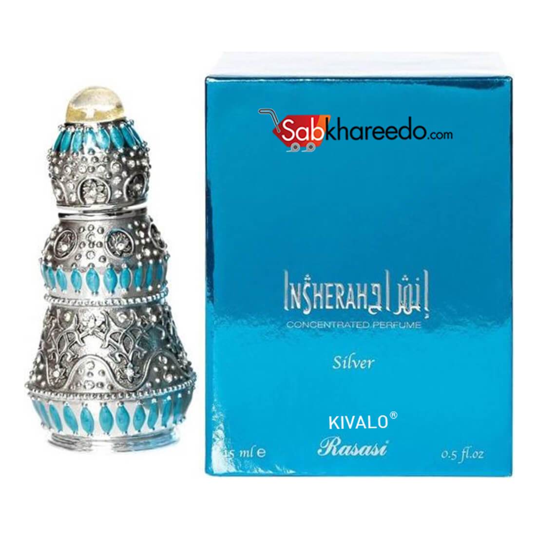 Rasasi Insherah Silver Attar - 15ml