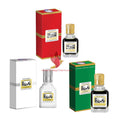 Swiss Arabian Jannat ul Firdaus 9ml Attar Red, White & Green Pack of 3