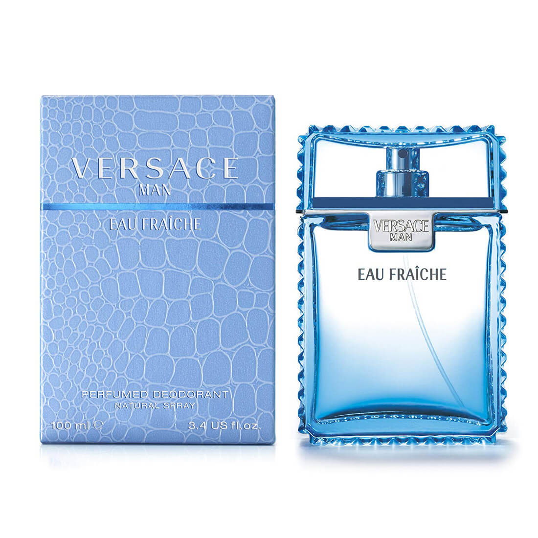 Versace Man Eau Fraiche Deodorant For Men - 100ml