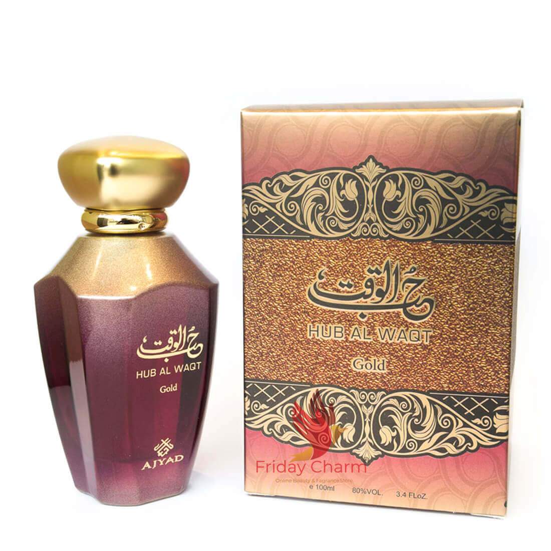 Ajyad Hub Al Waqt Gold Perfume Spray