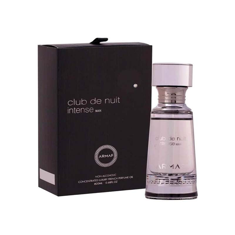 Armaf Club De nuit Intense Concentrated French Perfume Oil Alcohol Free (Attar)-20ml