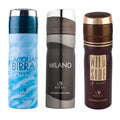Birra Acqua, Milano, Wild Side Deodorant Pack of 3 200ml Each