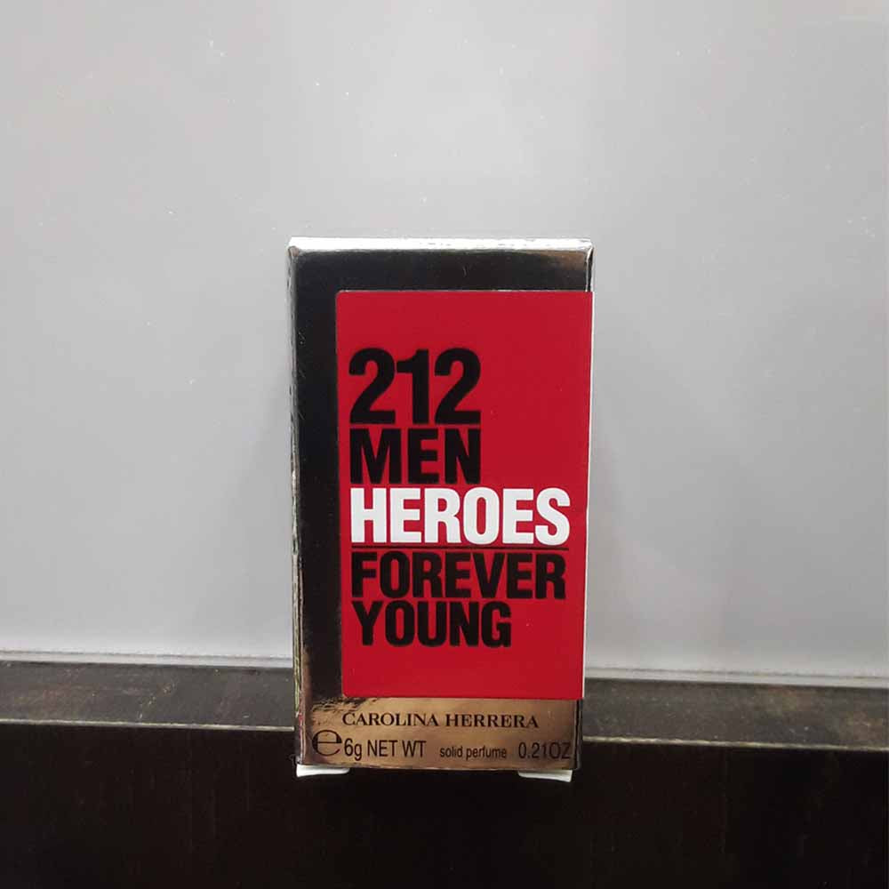 Carolina Herrera 212 Man Heroes Forever Young Mini Solid Perfume 6gm
