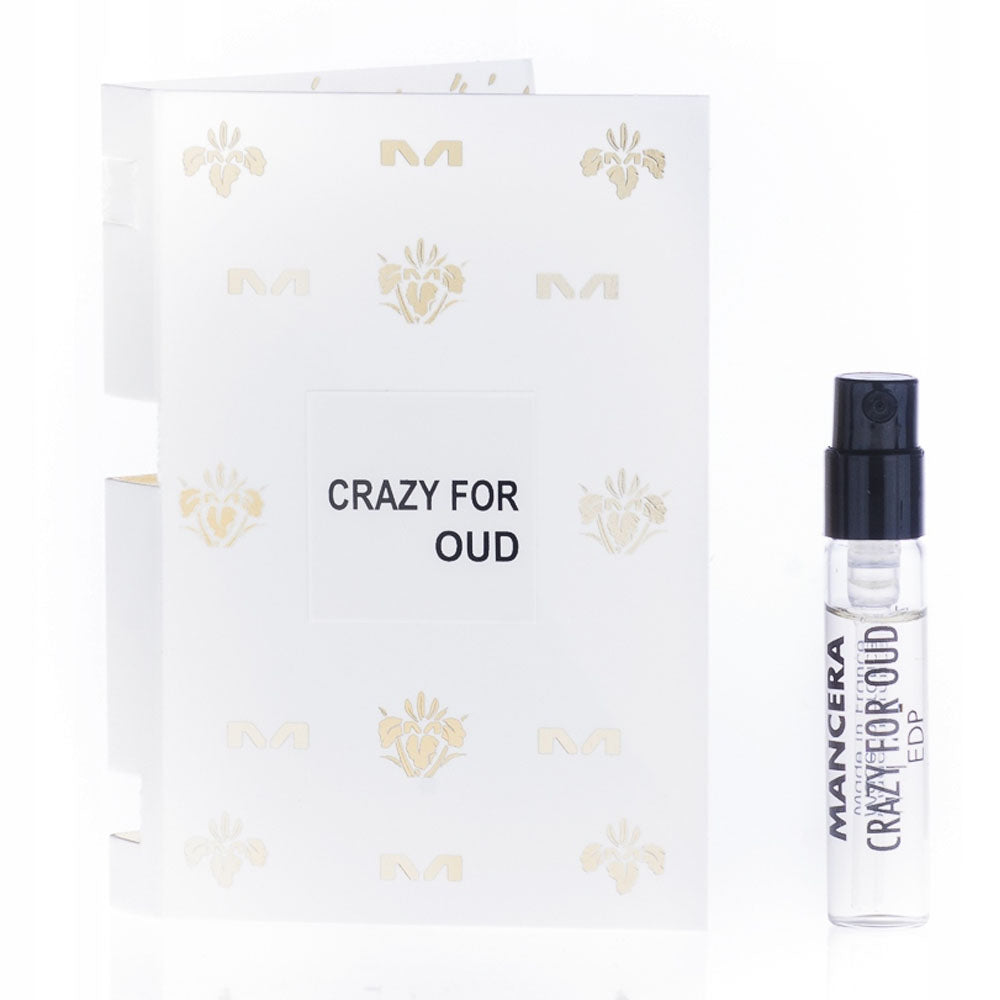 Mancera Crazy For Aoud Eau De Parfum Vial 2ml