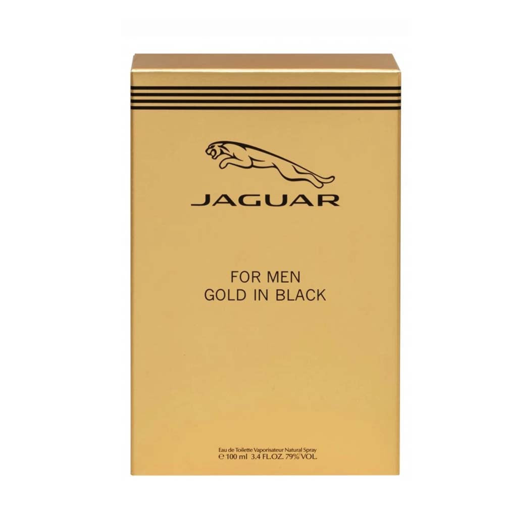 Jaguar Gold In Black Eau De Toilette For Men
