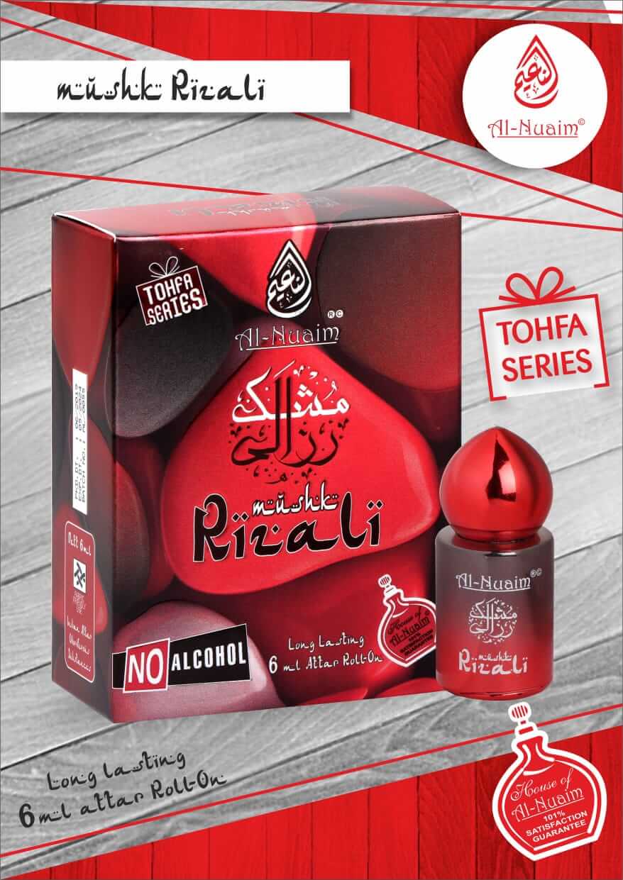 Al Nuaim Mushk Rizali Attar 6ML Tohfa Series