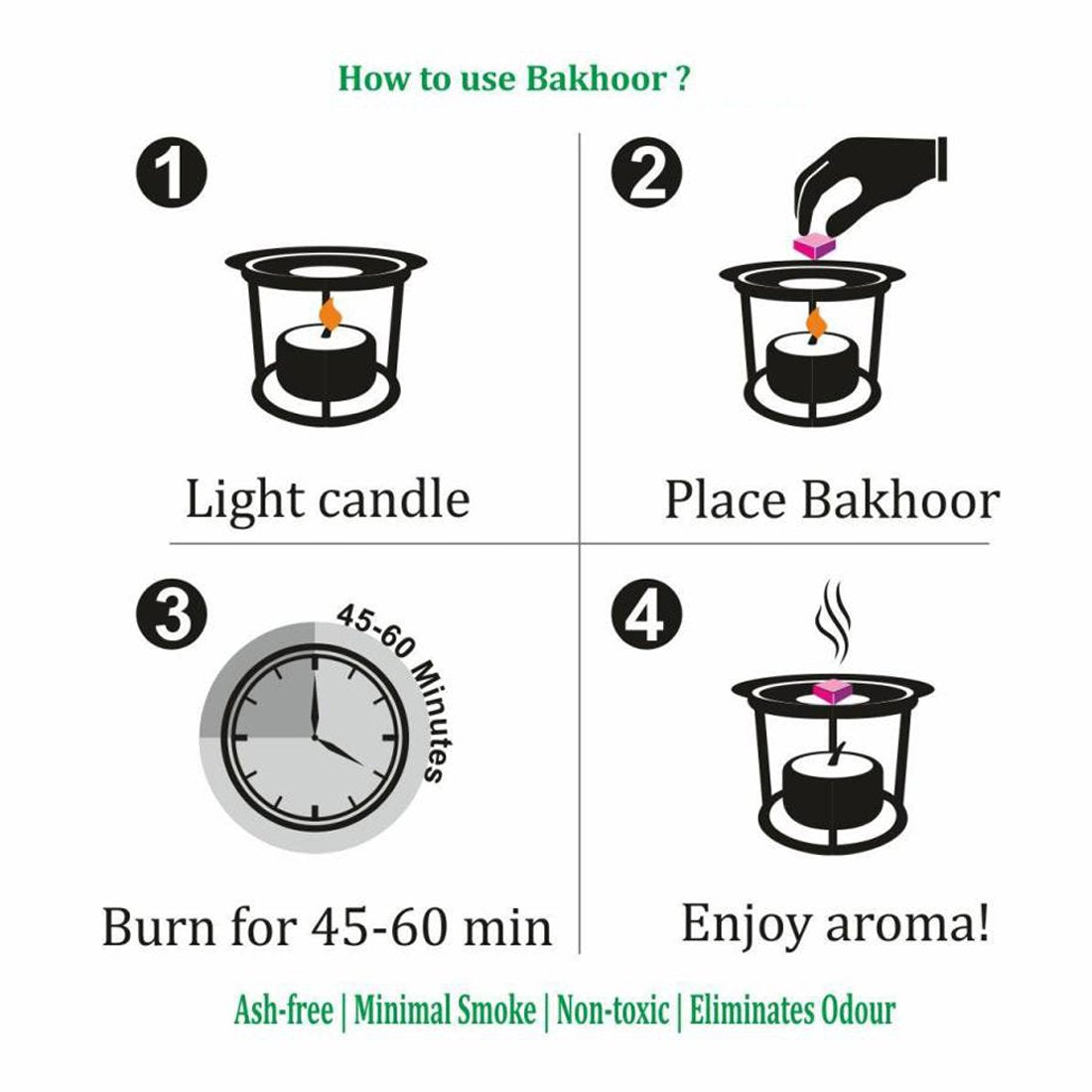Alif Bukhoor Oudh Al Arab Incense Home Fragrance - 50g