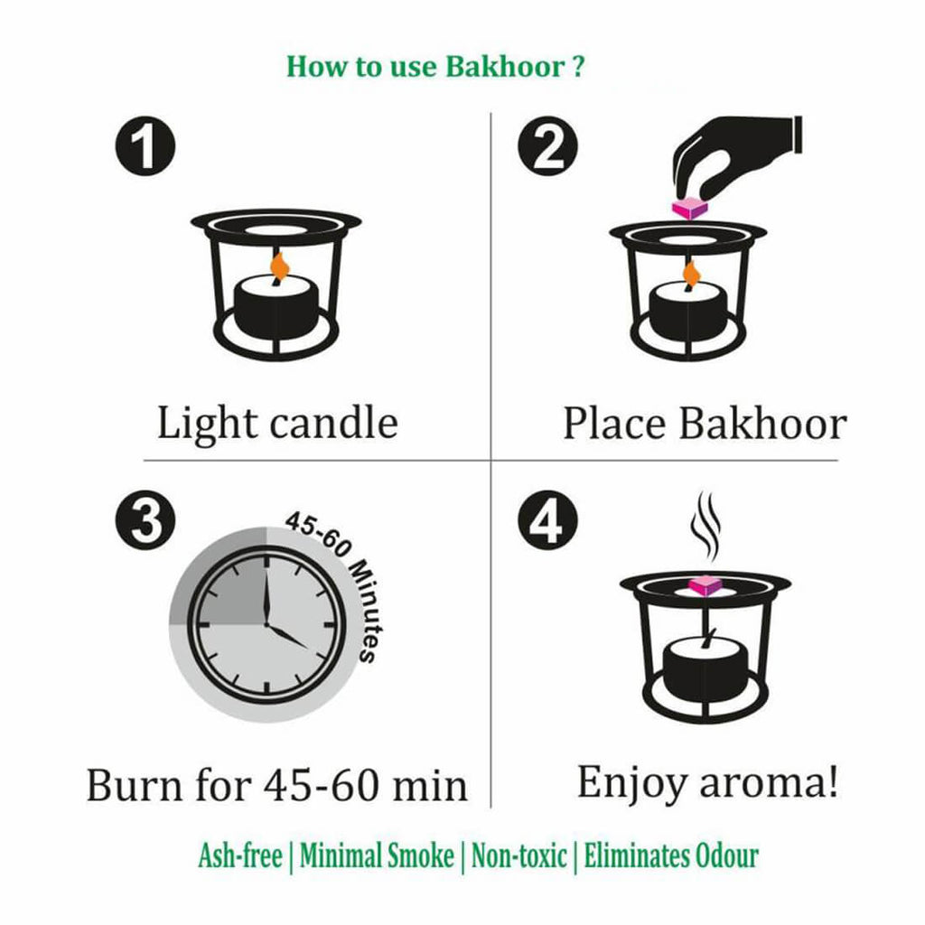 Al Alif Bukhoor Al-Marwah Bakhoor Coin Home Fragrance - 50g