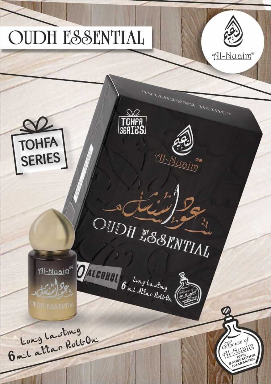 Al Nuaim Oudh Essential Attar 6ML Tohfa Series